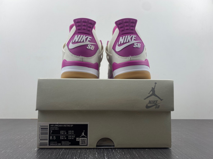 unknown air jordan 4 retro pink color