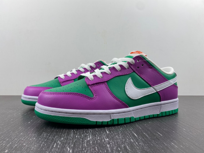 nike dunk low "stadium green/fuchsia" fd9924-311