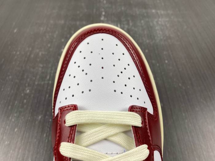 nike dunk low vintage "team red" fj4555-100