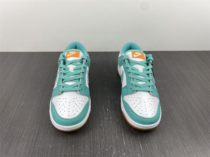 nike dunk low white turquoise - dv2190-100