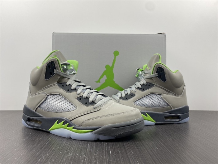 air jordan 5 green bean 2022 dm9014-003