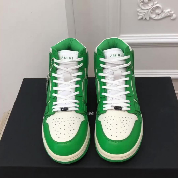 amiri* skel leather sneakers