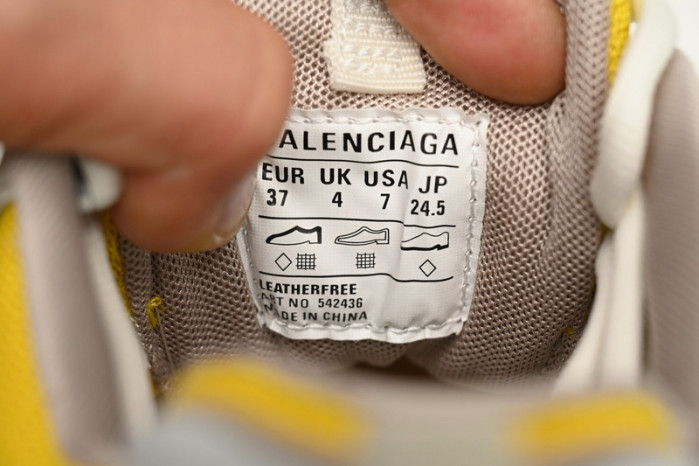 belanciaga Tess S.Black Rice Grey White Yello 542436 W1ST3 0258