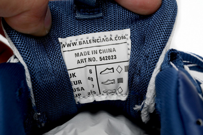 belanciaga Tess S.White Dark Blue 542023 W1GC4 9050