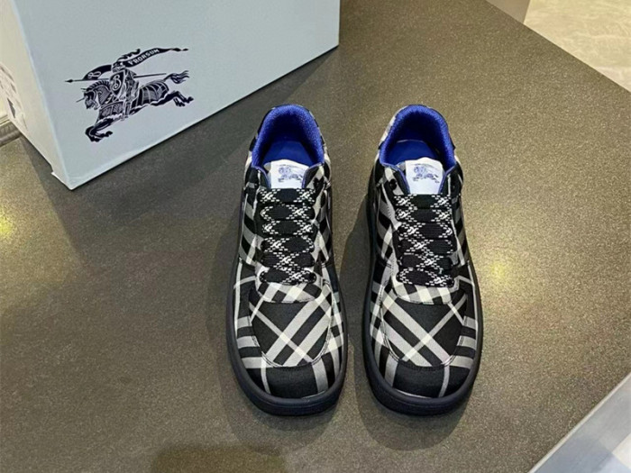 Bur*berry Check Terrace Sneakers BBR--3006