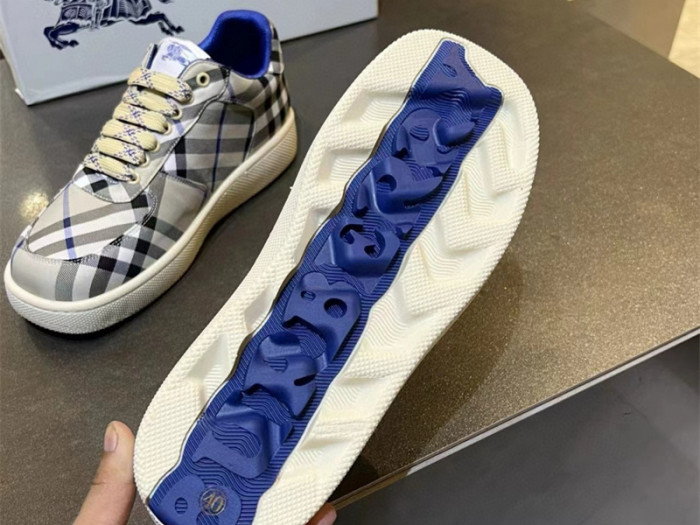 Bur*berry Check Terrace Sneakers BBR--3007