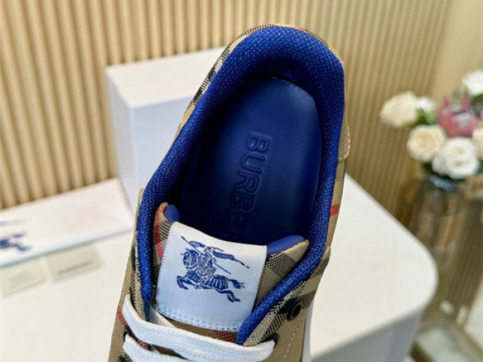 Bur*berry Check Terrace Sneakers BBR--3009