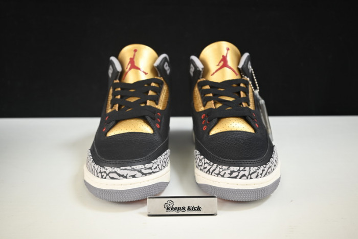 air jordan 3 "black cement gold" ck9246-067