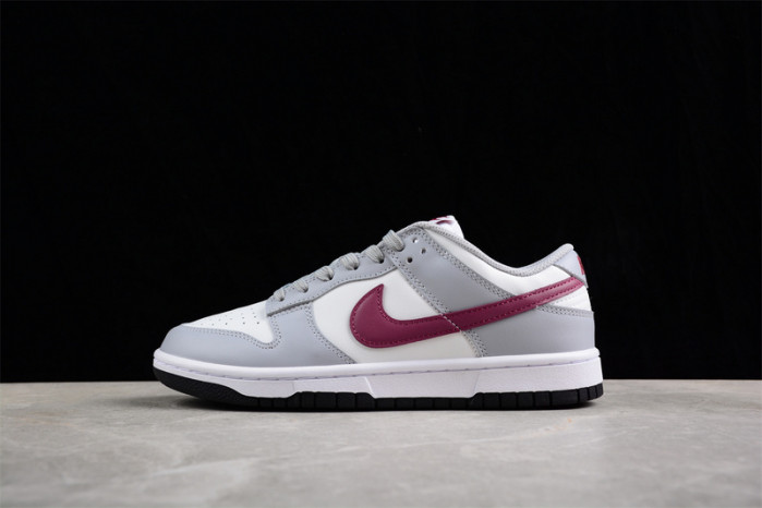 nike dunk low "grey/white/red" dd1503-122