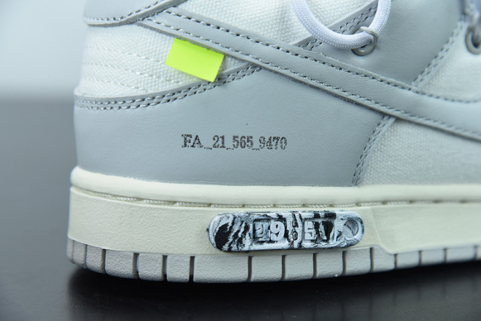 ow x dunk low 