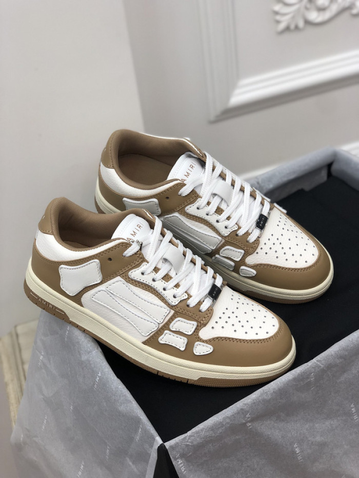 amiri* skel leather sneakers