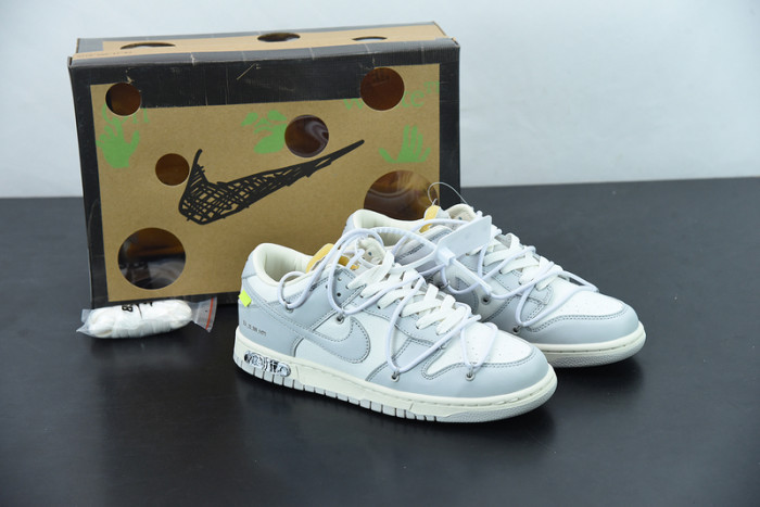 ow x dunk low 