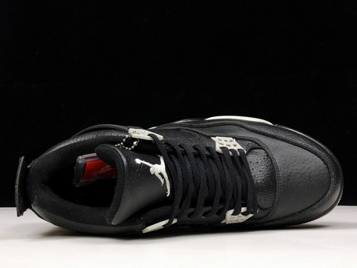 air jordan 4 retro ls "oreo" 314254-003