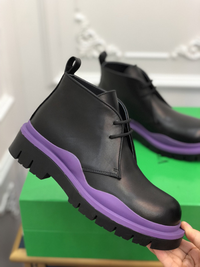 botteg*Ve*ne*ta tire leather ankle boots