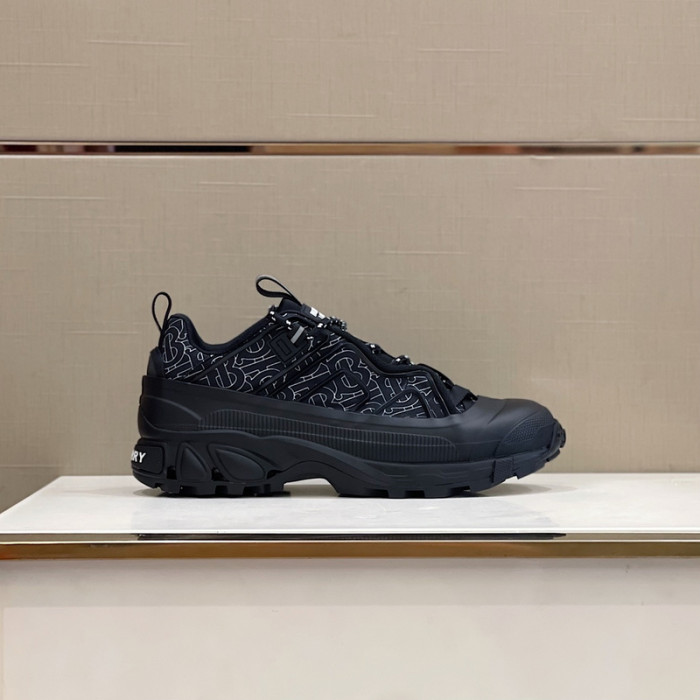 Bur*berry Check Cotton Arthur Sneakers