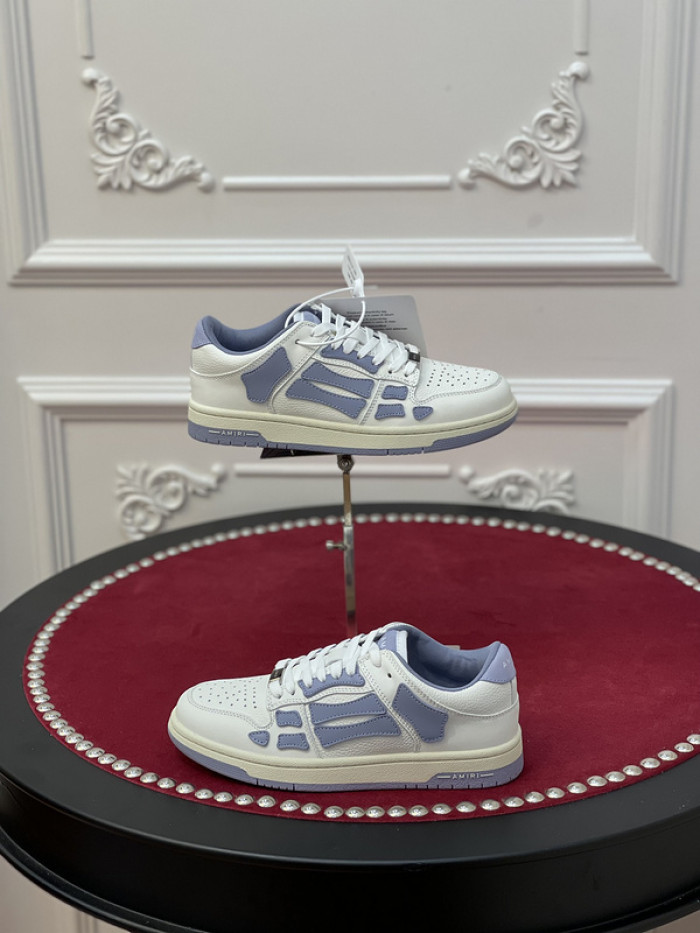 amiri* skel leather sneakers