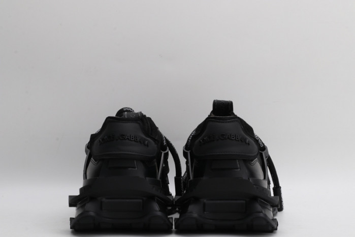 mixed-material space sneakers