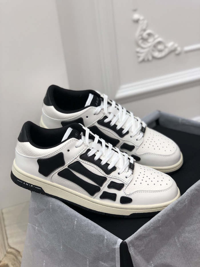 amiri* skel leather sneakers