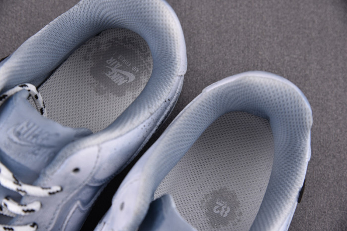 Ch*0me He**ts x nike air force 1 low 07 blue/black/white cw2288-111