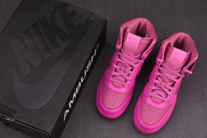 nike dunk high ambush active fuchsia cu7544-600