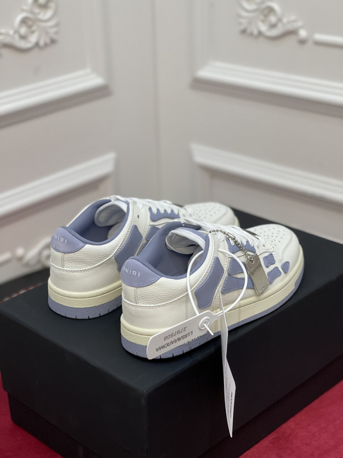 amiri* skel leather sneakers