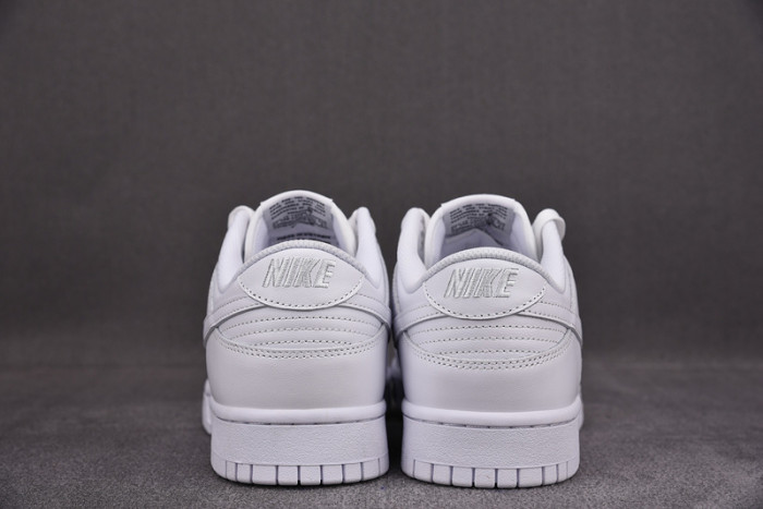 nike dunk low triple white (2021) dd1503-109