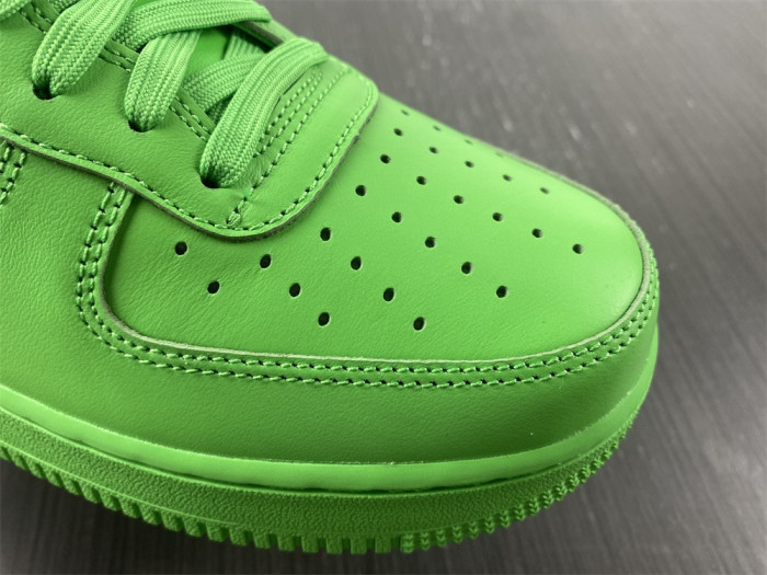 off-white x nike air force 1 low green dx1419-300