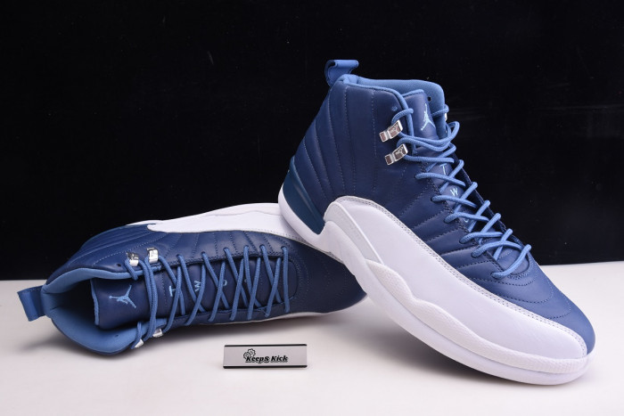 air jordan 12 indigo stone blue 130690-404