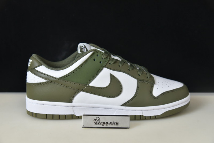 nike dunk low “medium olive” dd1503-120