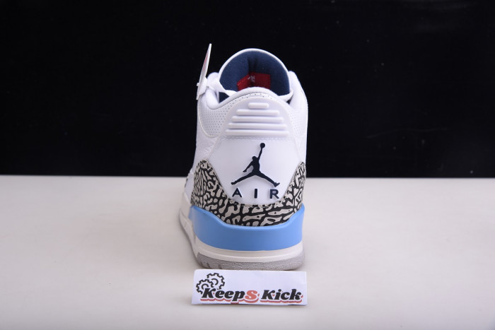 air jordan 3 retro "unc" ct8532-104