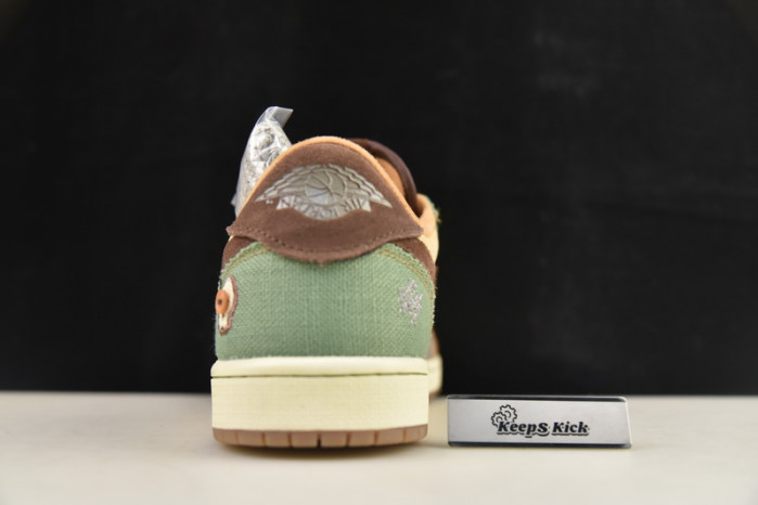 zion williamson x air jordan 1 low og “voodoo” dz7292-200