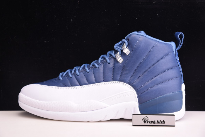 air jordan 12 indigo stone blue 130690-404