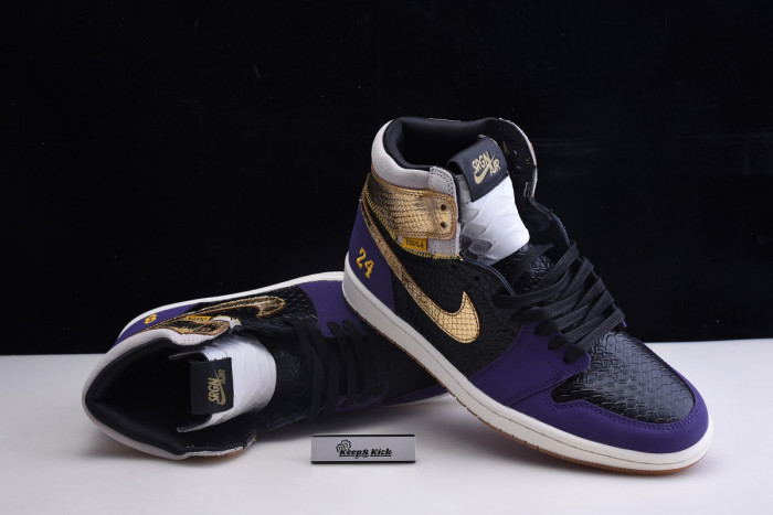 air jordan 1 high og black purple gold 555088-171