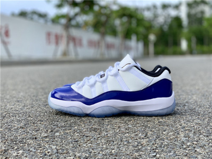 air jordan 11 retro low white concord ah7860-100