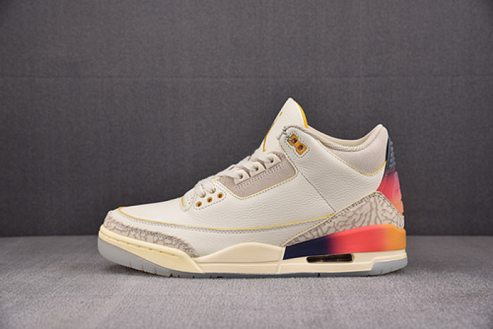 j. balvin x air jordan 3 retro ''medellín sunset''