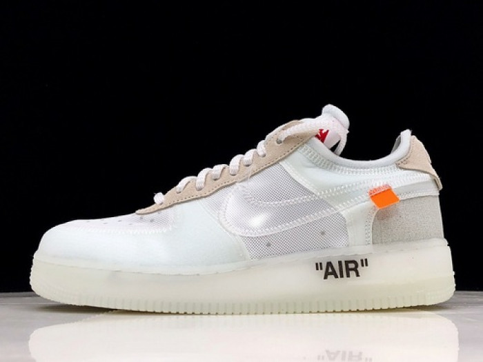 off-white x air force 1 low ''the ten'' ao4606-100