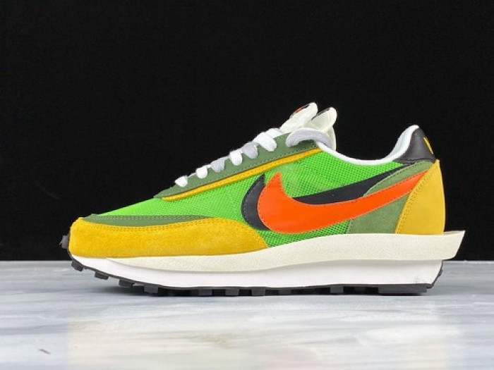 nike ld waffle sacai green multi - bv0073-300